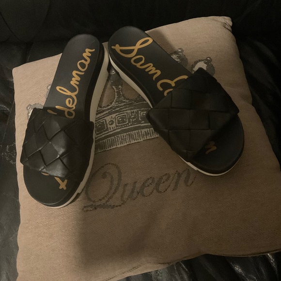 Sam Edelman Adaley Flatform Sandal Slide - Picture 1 of 6